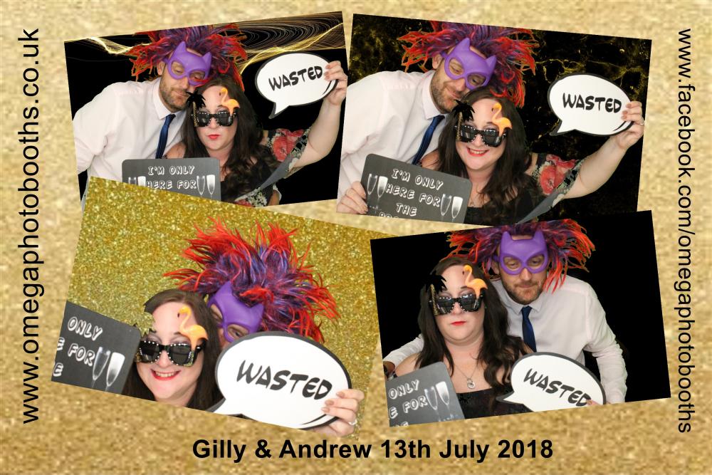 Gilly & Andrew's Wedding | View more photos from the event at gallery.omegaphotobooths.co.uk/u/Omega-Photobooths/Gilly-Andrews-Wedding